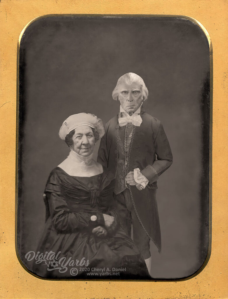 The lost daguerreotype of James Madison and Dolley Madison