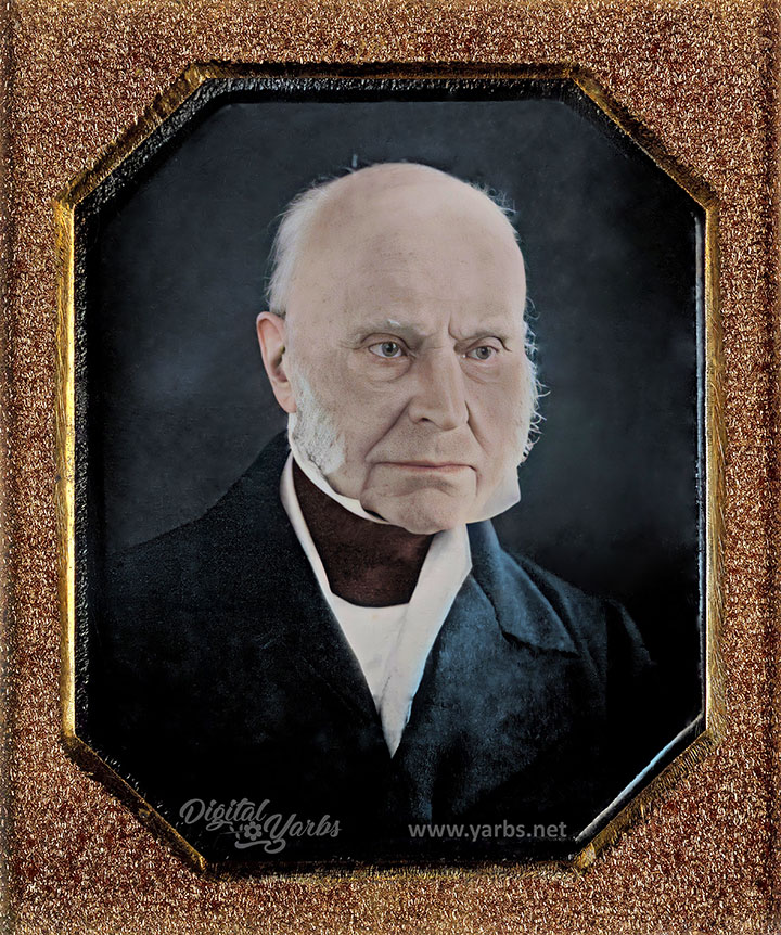 Thomas M. Easterly John Quincy Adams Daguerreotype