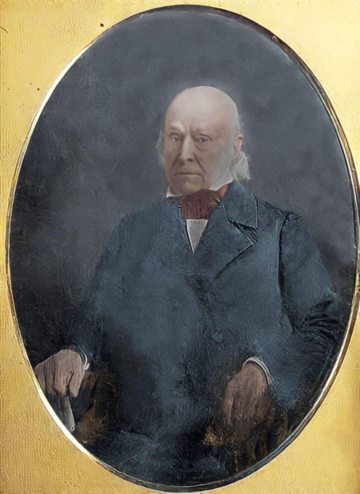 John Plumbe John Quincy Adams Daguerreotype