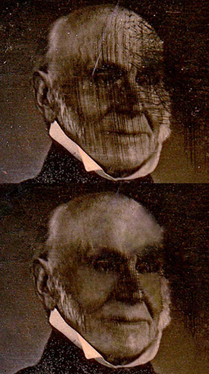 Bishop and Gray Studio John Quincy Adams Daguerreotype