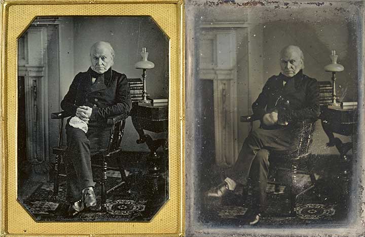 John Quincy Adams Daguerreotypes