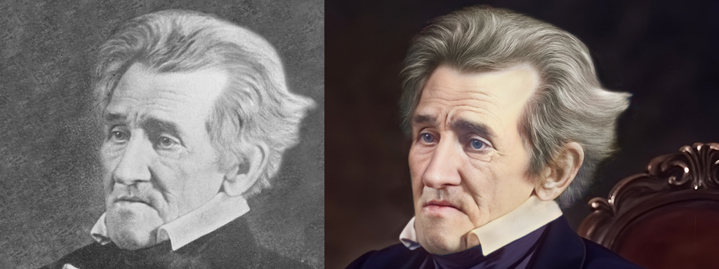 Andrew Jackson Photograph