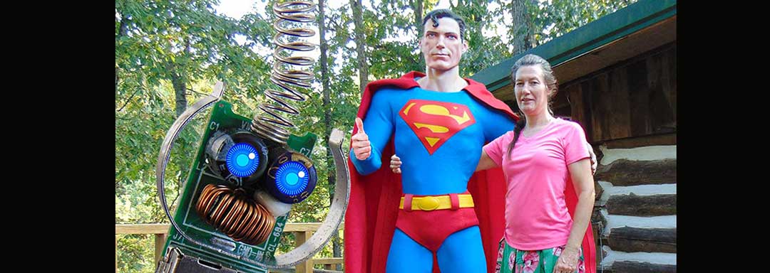 An Intimate Tour of the Super Museum in Metropolis with Superman