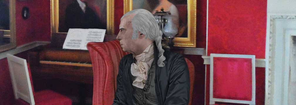 James Madison In The Drawing Room At Montpelier