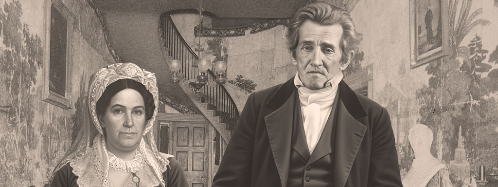 Andrew Jackson and Rachel Jackson Photograph