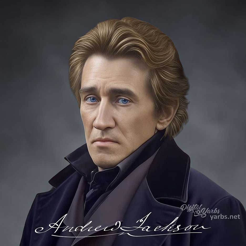Andrew Jackson as a young man