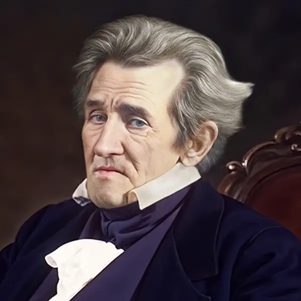 Historically accurate portrait of Andrew Jackson