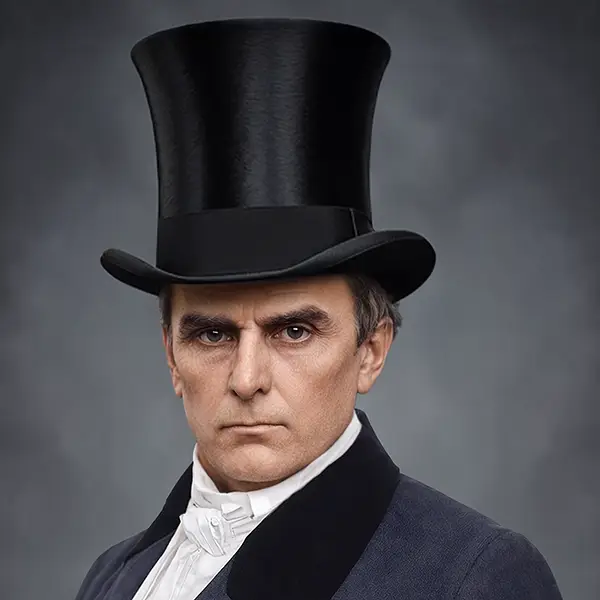 Historically accurate portrait of Daniel Webster