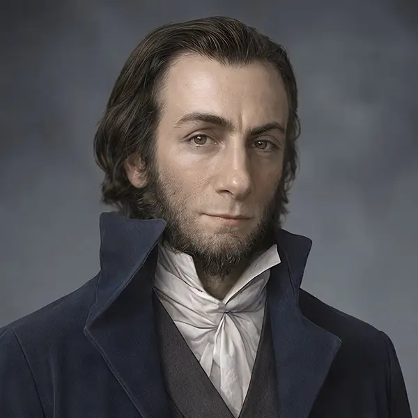 Historically accurate portrait of William Braine