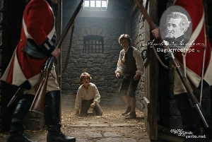 Young Andrew Jackson and his brother Robert Jackson are captured by the British