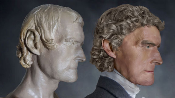 face reconstruction historical figures