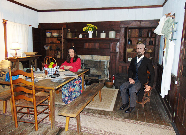 Nathan Bedford Forrest’s boyhood home kitchen.