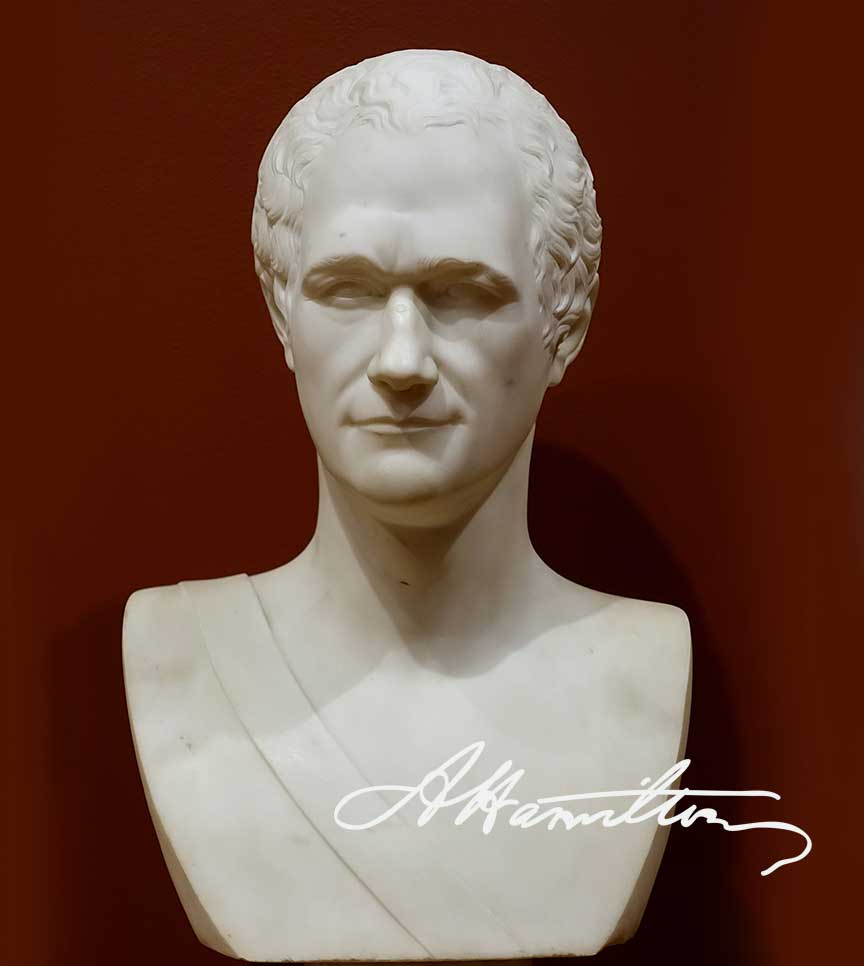 Alexander Macomb Life Mask