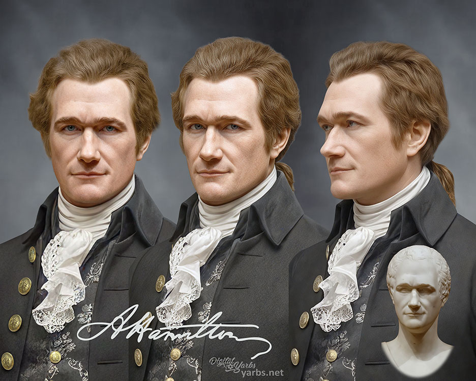 Alexander Hamilton Daguerreotype Photograph