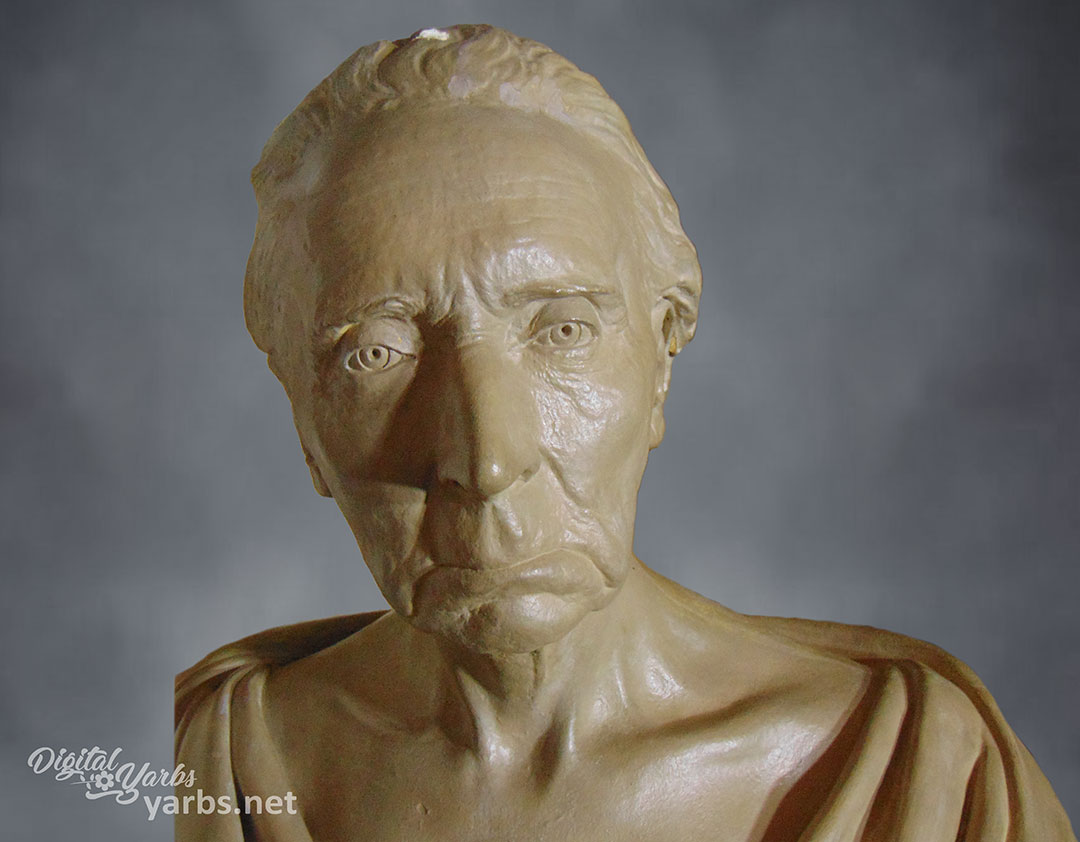 Charles Carroll of Carollton life mask