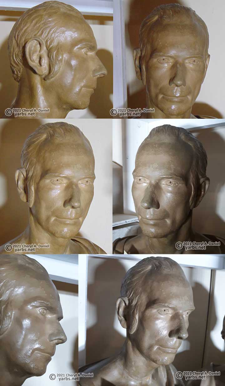 Henry Clay Life Masks by J.I. Browere