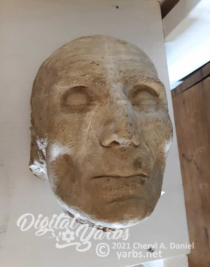 James Monroe Death Mask by J. I. Browere