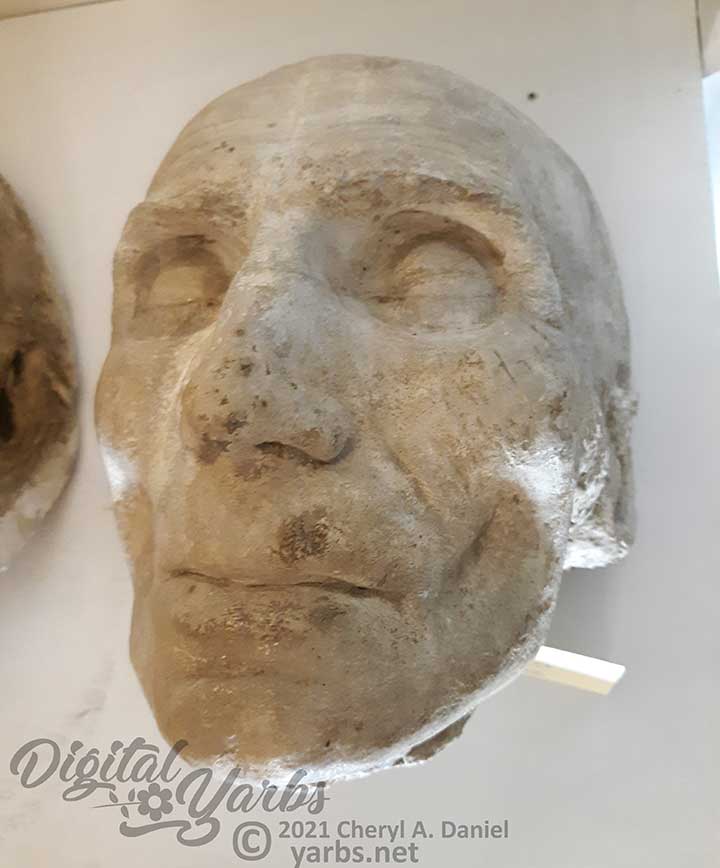 Browere's 1831 Death Mask of James Monroe