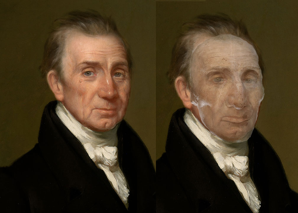 James Monroe's death reconstructed using Photoshop