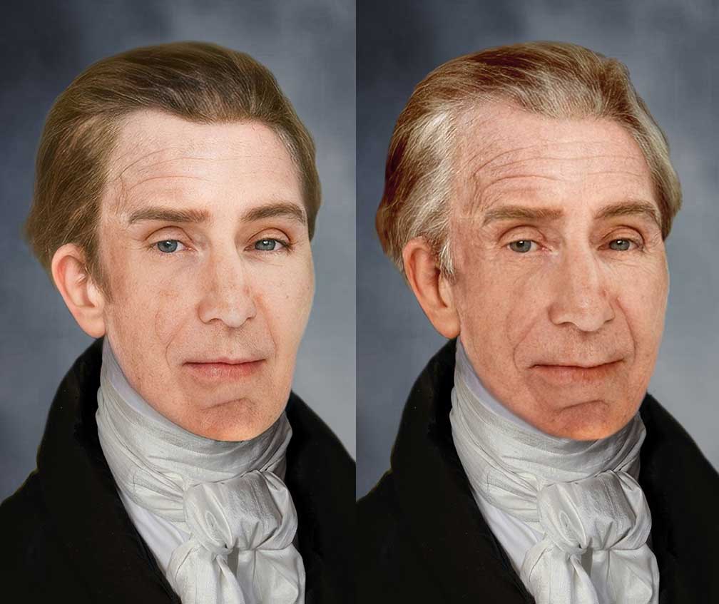 James Monroe's death young and old comparison