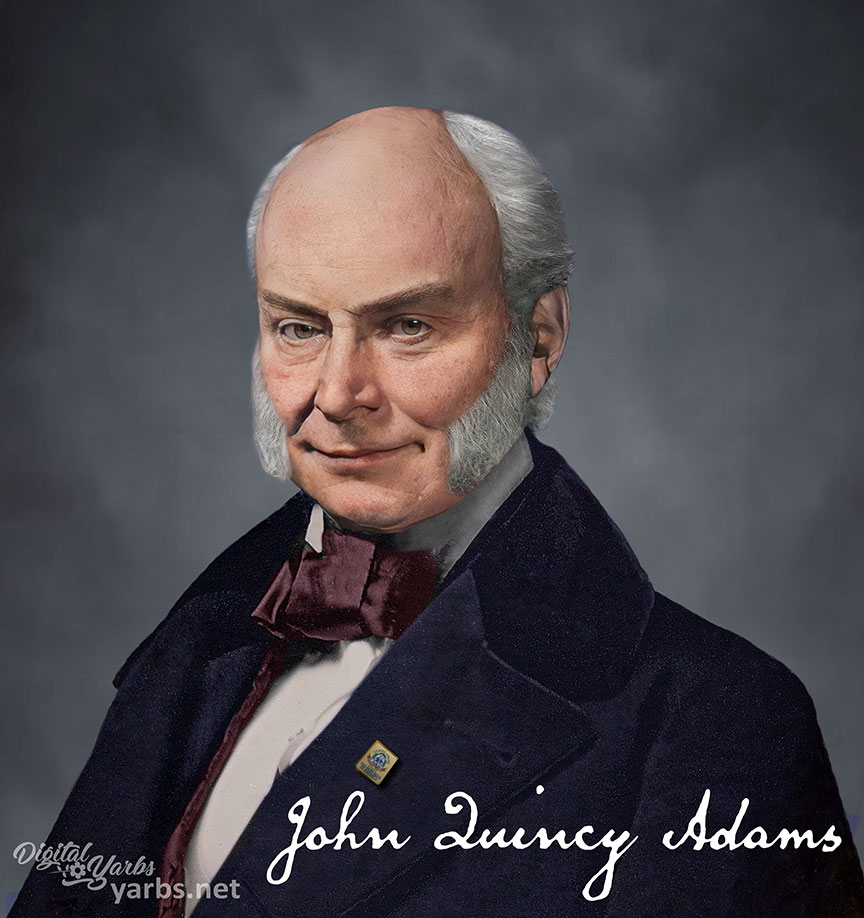 John Quincy Adams Life Mask Reconstructed