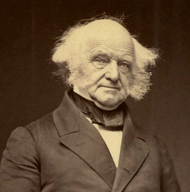 Martin Van Buren photograph by Mathew Brady