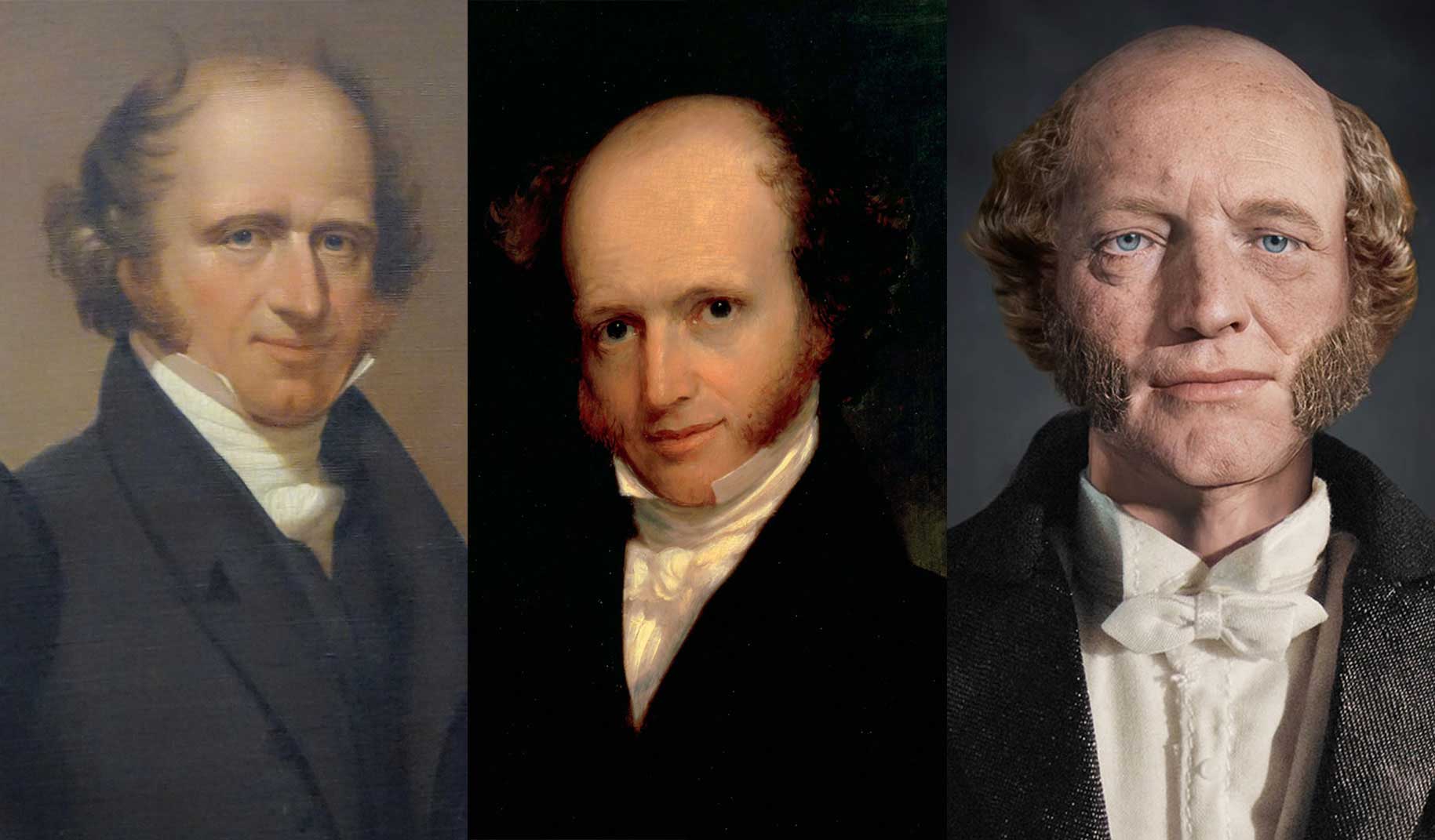 Martin Van Buren portrait comparisons