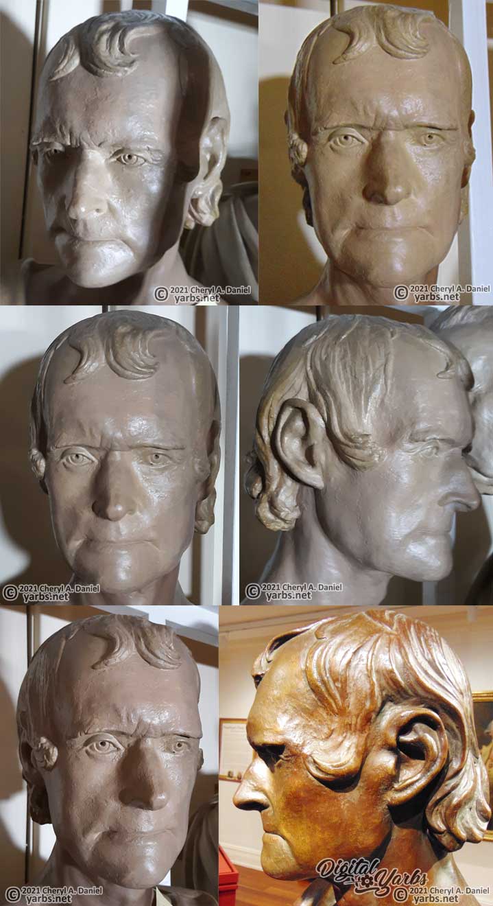 The Real Face of Thomas Jefferson - Life Mask Reconstruction