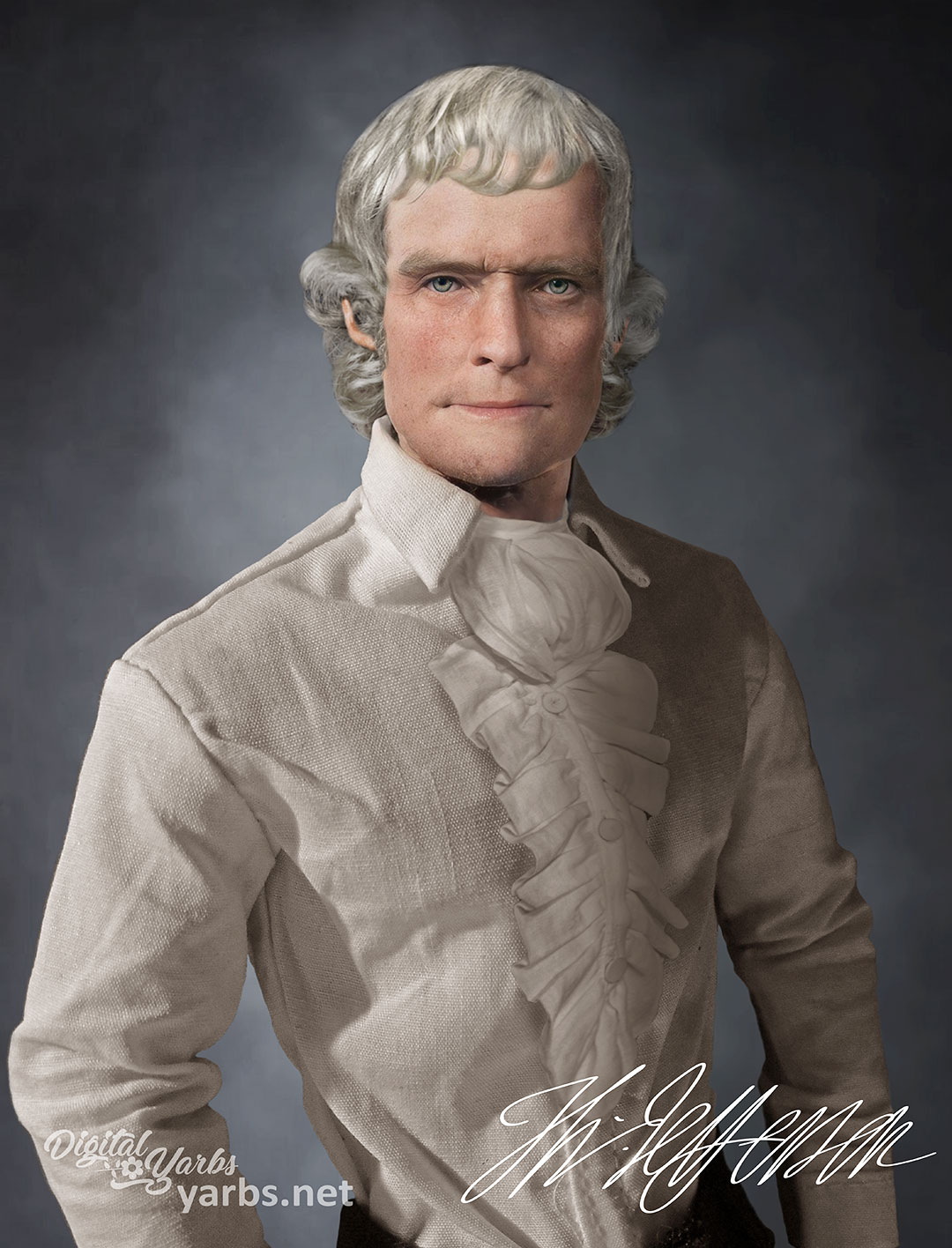 Another view of Thomas Jefferson