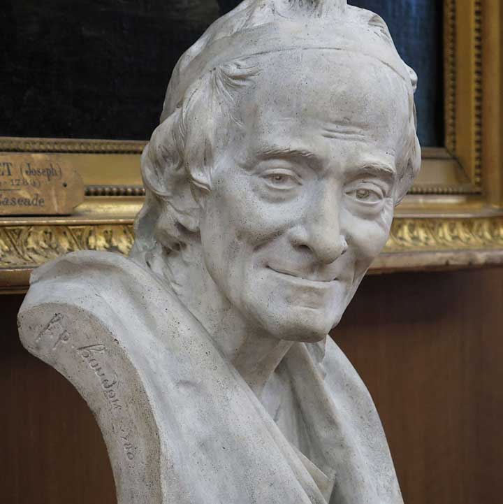 Voltaire life mask