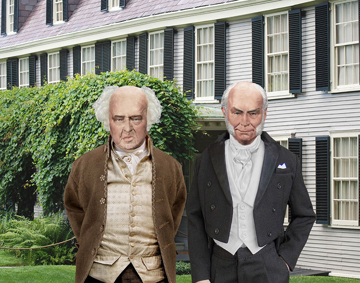John and John Quincy Adams