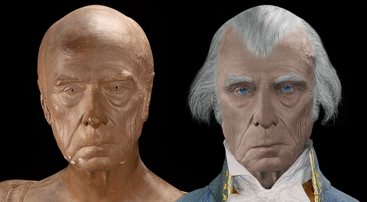 James Madison life mask