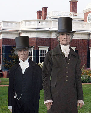 James Madison and Dolley Madison